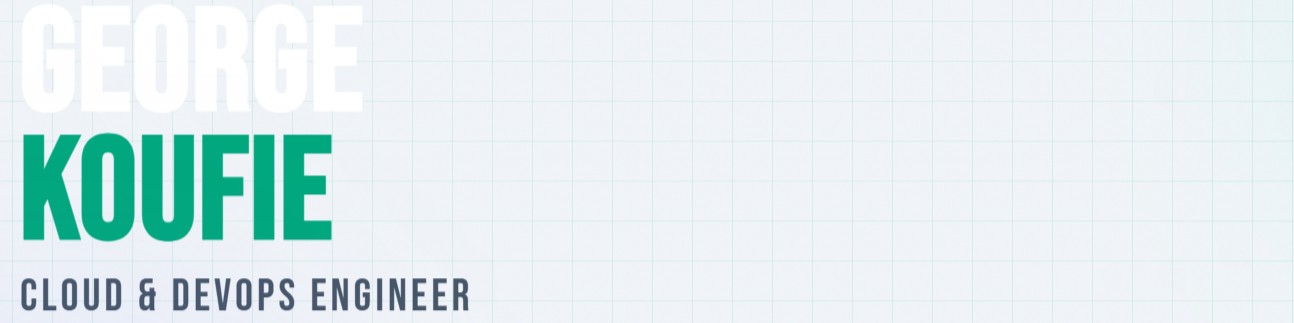 George Koufie portfolio site preview